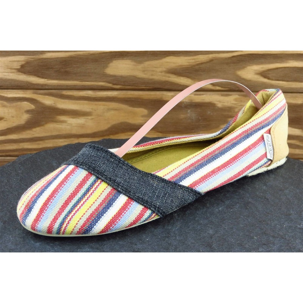 KEEN Women Sz 8.5 M Multicolor Flat Fabric Shoes 1010312